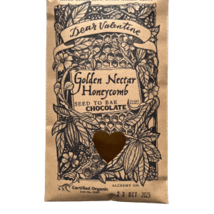 golden nectar honeycomb chocolate dear valentine gluten free dairy free vegan certified organic australia